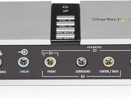 StarTech.com 7.1 USB Sound Card