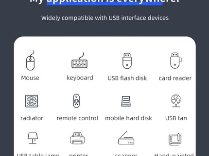 USB 3.0 Hub, 4 Port USB Hub