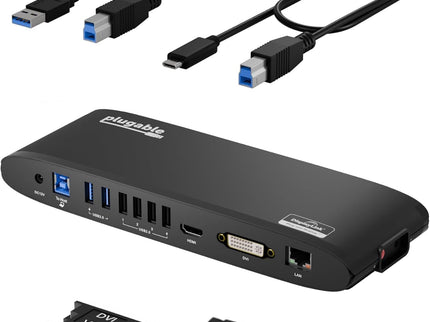 Plugable USB 3.0 Universal Docking Station for Windows