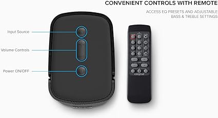 Creative T100 2.0 Compact Hi-Fi Speakers