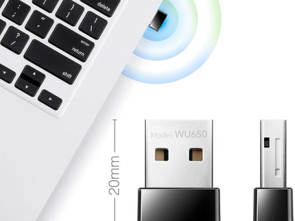 Cudy AC 650Mbps USB WiFi Adapter for PC