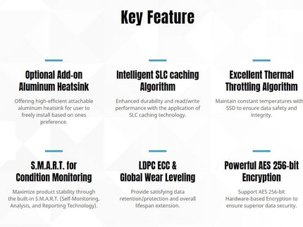 KLEVV CRAS C910 1TB M.2 2280 NVMe PCIe
