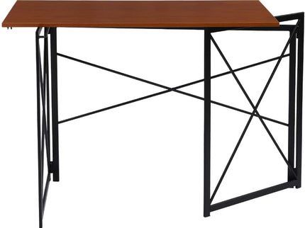 Writing Computer Desk – Modern Industrial Folding Laptop Table