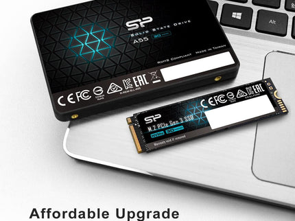 SP 512GB SSD 3D NAND A55 SLC Cache Performance Boost SATA III