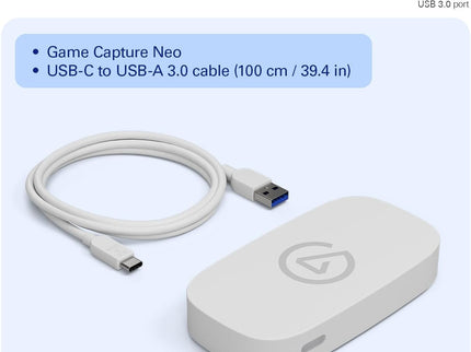 Elgato Game Capture Neo-USB Portable Capture Card