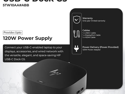 HP Docking Station for Laptop Dual Monitor