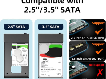 MAIWO External Hard Drive Enclosure(6Gbps)