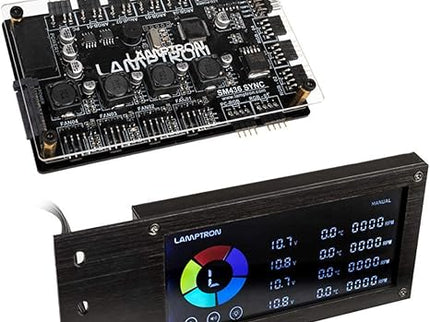 SM436 SYNC Edition PCI Fan Controller Hub, RGB Display
