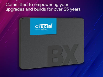 Crucial BX500 1TB 3D NAND SATA 2.5-Inch Internal SSD