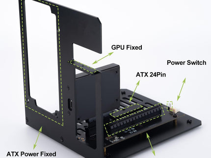 Mini eGPU Enclosure Compatible with Thunderbolt 3/4