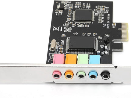 PUSOKEI PCIE Sound Card, 6channel Stereo Desktop Sound Card