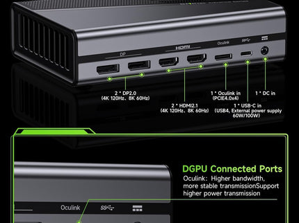 GMKtec AD-GP1 External GPU Docking Station