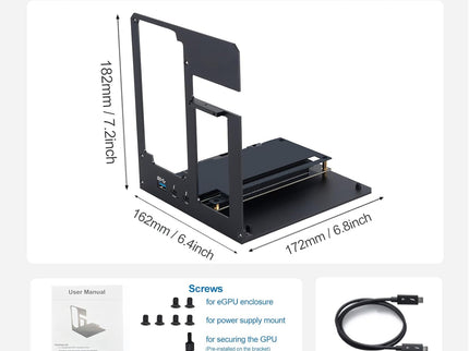 External GPU Enclosure Dock