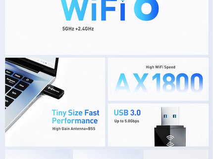 USB WiFi Adapter for PC Desktop