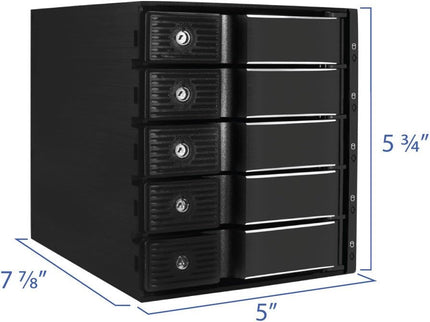 Kingwin Hard Drive Enclosure for Computer PC Case