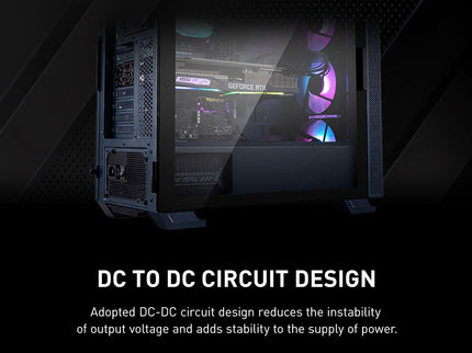 MSI MAG A550BN, Non-Modular Compact 550W Power Supply