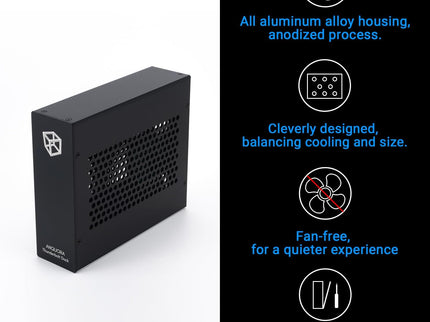 Thunderbolt 3 to PCIe Card Dock with one PCIe 3.0 x16 Slot Input