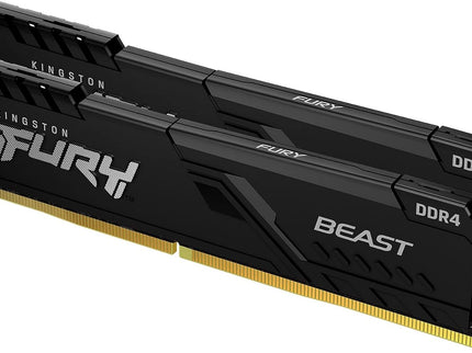 16GB 3200MHz DDR4 CL16 DIMM (Kit of 2) Fury Beast Black