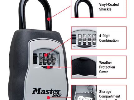 Master Lock Door Knob Combination Dials Lock Box