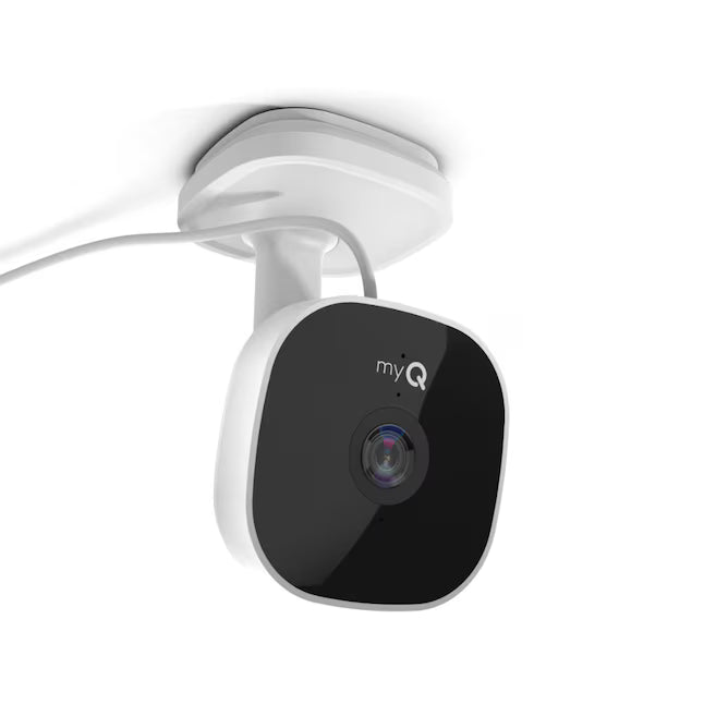 Chamberlain myQ Smart Indoor/Outdoor 1-Channel 1-Camera 1080P Plug-in Garage No Internal Memory Internet Cloud-based Security Camera System
