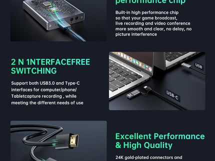 Video Capture Card, Audio Video Capture Card