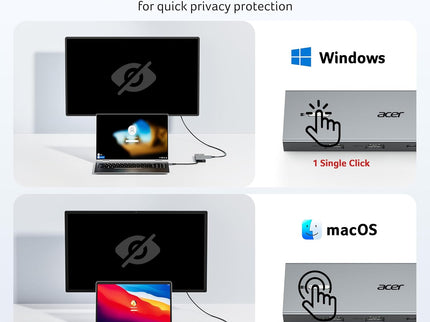 Acer USB C Docking Station Dual Monitor