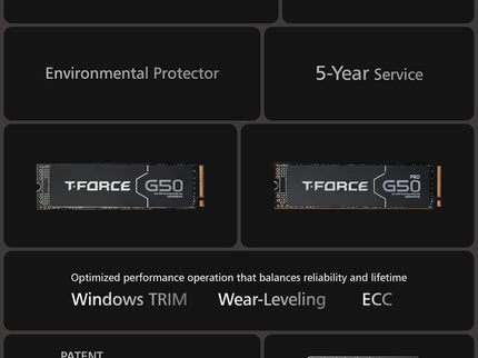 TEAMGROUP T-Force G50 1TB SLC Caching 3D TLC