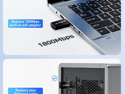 USB WiFi Adapter for PC Desktop