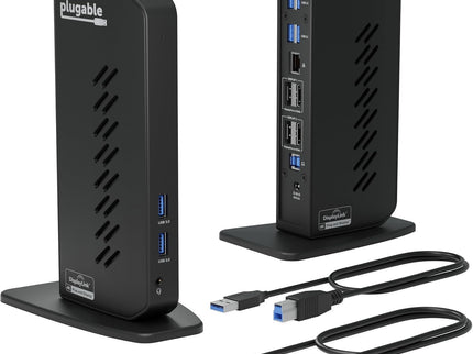 Plugable Dual DisplayPort & HDMI Docking Station