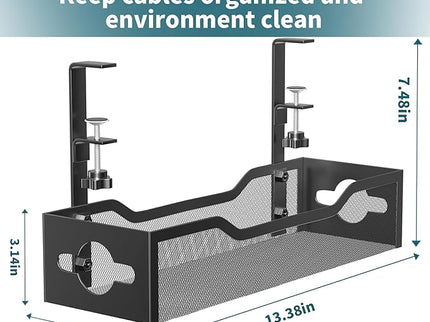 ChatGPT said:  Under-Desk Cable Management Tray 3-Pack