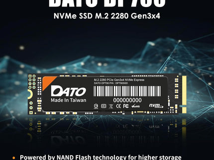 DATO M.2 SSD 512GB, M.2 2280 SSD