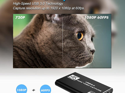4K HDMI Capture Card for Streaming