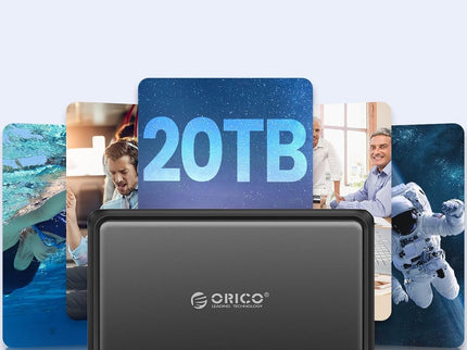 ORICO External Hard Drive Enclosure for 3.5 2.5 Inch SATA SSD HDD