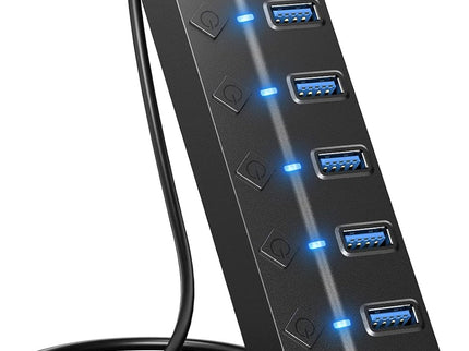USB Hub 3.0, 7-Port USB Hub