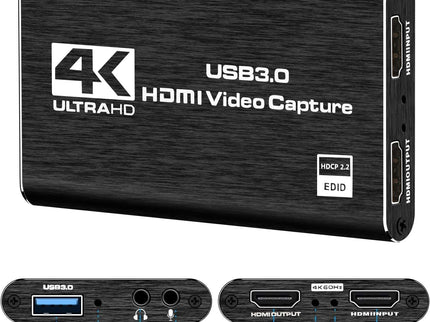 4K HDMI Capture Card for Streaming,