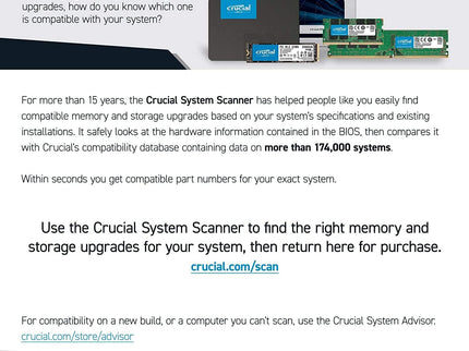 Crucial 8GB DDR4 2666 MT
