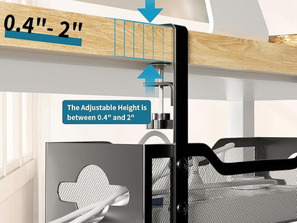 Under-Desk Cable Management Tray
