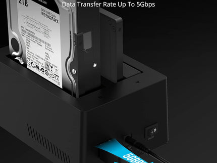 SABRENT USB 3.0 to SATA I/II/III Dual Bay