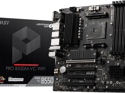 MSI PRO B550M-VC WiFi ProSeries Motherboard