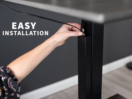 VIVO 14" Steel Magnetic Under-Desk Cable Organizer