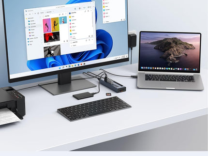 Powered USB 3.0 Hub, Wenter 10 Ports 36W Powered USB Hub