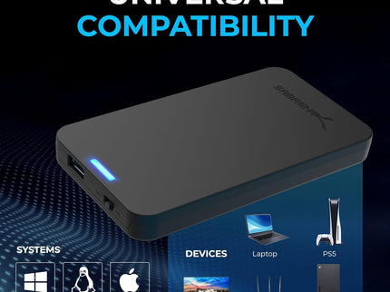 SABRENT 2.5 Inch SATA to USB 3.0 Tool Free External Hard Drive