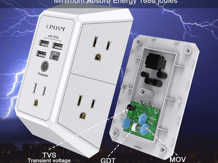 Wall Charger, Surge Protector