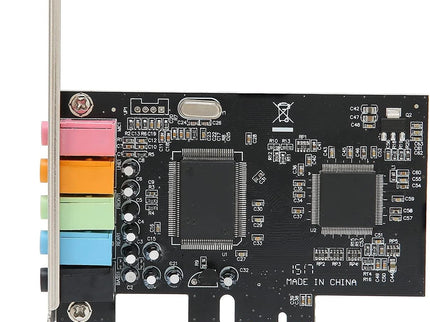 PUSOKEI PCIE Sound Card, 6channel Stereo Desktop Sound Card
