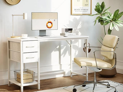 CubiCubi Computer Desk with 2 Drawers