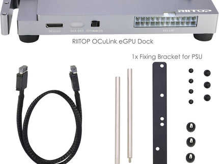 RIITOP OCuLink eGPU Dock 64Gpbs Oculink