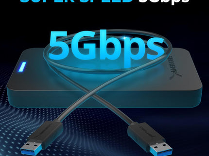 SABRENT 2.5 Inch SATA to USB 3.0 Tool Free External Hard Drive