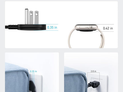 Anker Surge Protector Flat Plug Power Strip(2100J)