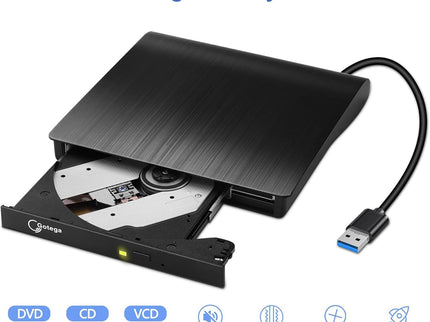 Gotega External DVD Drive, USB 3.0