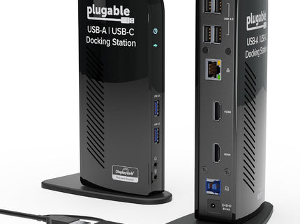 Plugable Universal Laptop Docking Station Dual HDMI